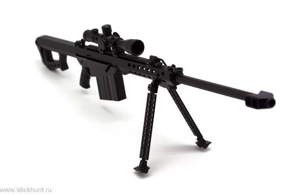Модель сувенирная в виде оружия Microgun L Barrett M82 Снайперская винтовка изображение