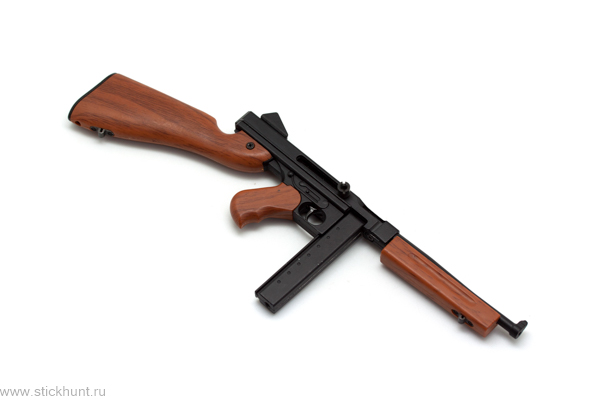 Фото Модель сувенирная в виде оружия Microgun L Thompson Пистолет-пулемёт Томпсона