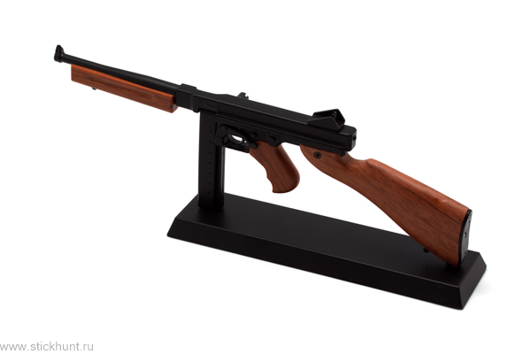 Изображение Модель сувенирная в виде оружия Microgun L Thompson Пистолет-пулемёт Томпсона