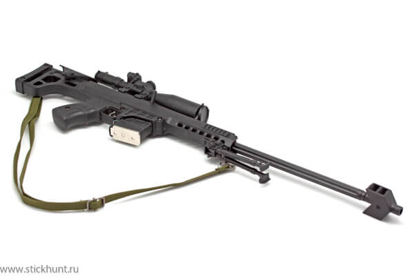 Модель сувенирная в виде оружия Microgun XL Barrett M82 Снайперская винтовка черная фото