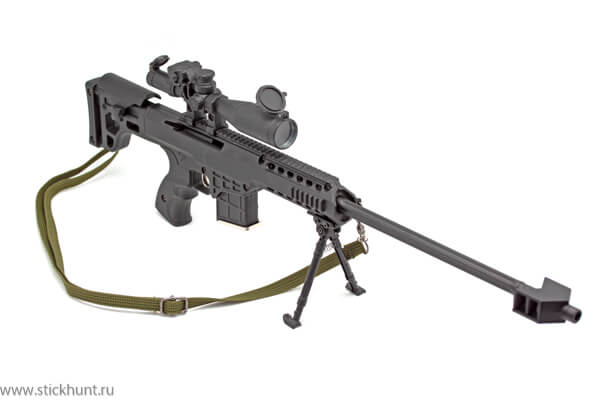 Фото модель сувенирная в виде оружия Microgun XL Barrett M82 Снайперская винтовка черная