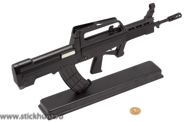 Модель сувенирная в виде оружия Microgun XL QBZ-95 фото