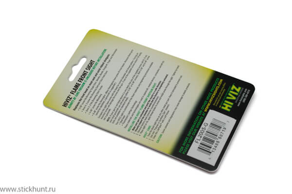 Мушка HiViz FL2005-G Flame Sight зеленая универсальная фото