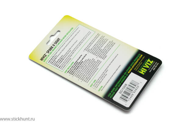 Фото Мушка HiViz SPARK II front sight BD1008-R красная универсальная