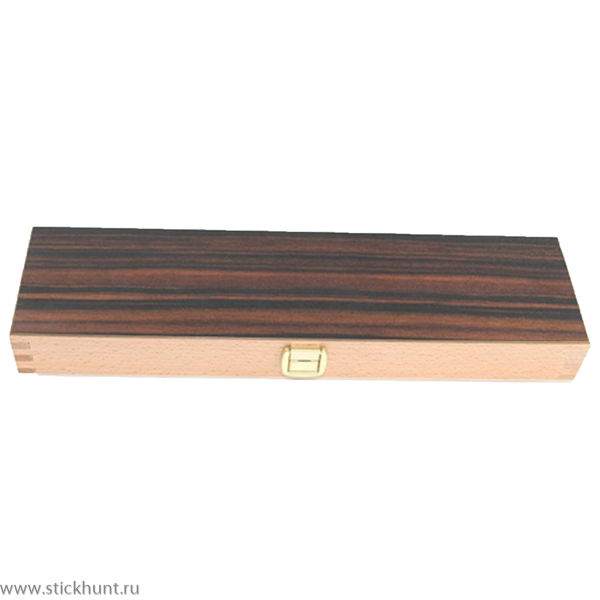 Фото Набор для чистки нарезного оружия калибра 8 мм Nimar 250.2008 шомпол латунный в деревянной коробке