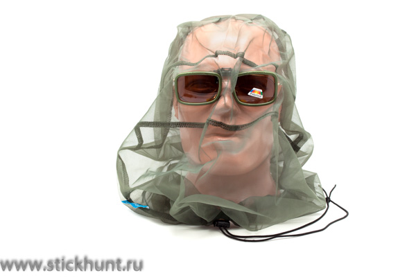 Накомарник клипон на очки Очкимарник Polarized поляризационные линзы кориневые 23%