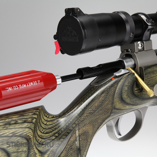 Направляющая для шомпола J.Dewey ABS-2 для .24 - 7 мм калибра Алюминий Направляющая для шомпола J.Dewey ABS-2 для .24 - 7 мм калибра Алюминий