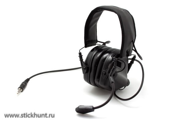 Наушники стрелковые активные c микрофоном EARMOR M32 (22-82 ДБ) с разъемом для тангенты Наушники стрелковые активные c микрофоном EARMOR M32 (22-82 ДБ) с разъемом для тангенты