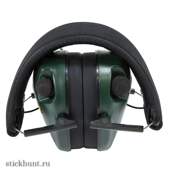 Наушники активные стрелковые Caldwell E-Max 487557 с низкопрофильным оголовьем 85 ДБ Зеленый Наушники активные стрелковые Caldwell E-Max 487557 с низкопрофильным оголовьем 85 ДБ Зеленый