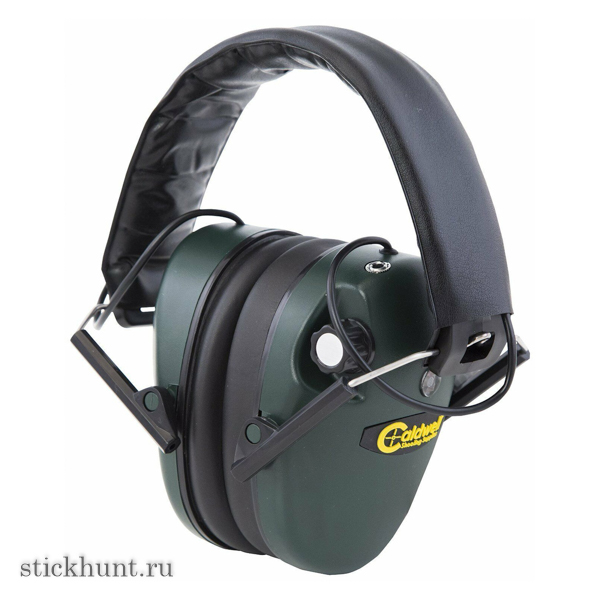 Наушники активные стрелковые Caldwell E-Max 487557 с низкопрофильным оголовьем 85 ДБ Зеленый Наушники активные стрелковые Caldwell E-Max 487557 с низкопрофильным оголовьем 85 ДБ Зеленый