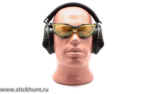 Наушники активные стрелковые MSA Sordin Supreme Pro-X 75302-X/L-G с гелиевыми амбушюрами