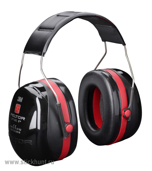 Наушники пассивные 3М Peltor Optime III H540A-411-SV со стандартным оголовьем Черный Наушники пассивные 3М Peltor Optime III H540A-411-SV со стандартным оголовьем Черный