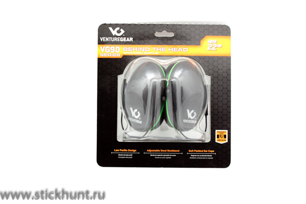 Изображение Наушники пассивные стрелковые Pyramex VGBH9010C под шлем-каску 22дБ