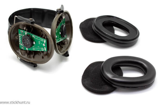 Картинка Наушники активные стрелковые Rifleman ACH RFACN 21-82 Дб