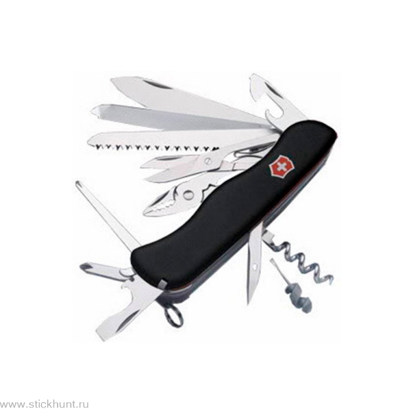 Нож перочинный Victorinox WorkChamp (0.9064.3) 111мм 21 функция черный