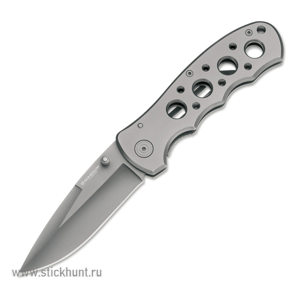 Нож складной Boker Magnum Dark Force 01RY935 клинок 8.7 см Серый Нож складной Boker Magnum Dark Force 01RY935 клинок 8.7 см Серый