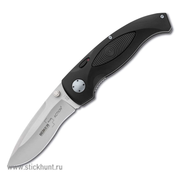 Нож складной Boker Plus Action 01BO060 клинок 8.3 см Черный Нож складной Boker Plus Action 01BO060 клинок 8.3 см Черный