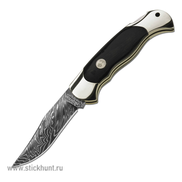 Нож складной Boker Solingen Explosionsdamast Bufalo 112099DAM клинок 7 см Черный Нож складной Boker Solingen Explosionsdamast Bufalo 112099DAM клинок 7 см Черный