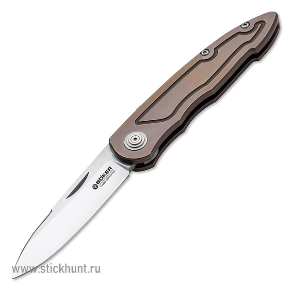 Нож складной Boker Solingen Merlin Titan 110521 клинок 7.2 см Хаки Нож складной Boker Solingen Merlin Titan 110521 клинок 7.2 см Хаки