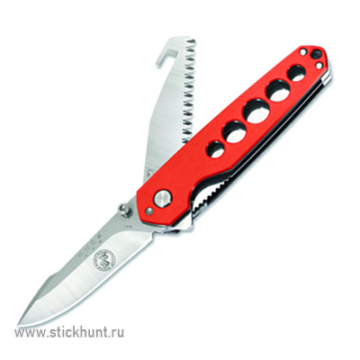 Нож складной Buck Knives Alpha CrossLock 0183ORSBC-B клинок 7.6 см Красный Нож складной Buck Knives Alpha CrossLock 0183ORSBC-B клинок 7.6 см Красный