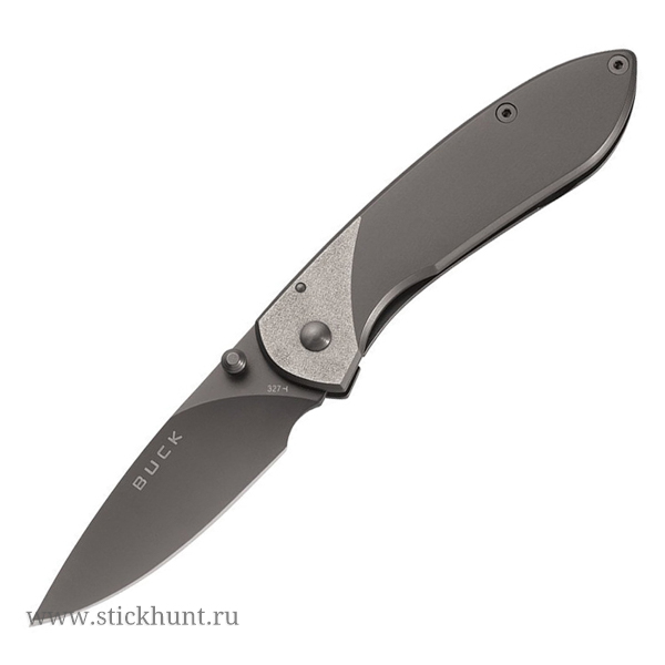 Нож складной Buck Knives Nobleman 0327TTS-B клинок 6.7 см Серый Нож складной Buck Knives Nobleman 0327TTS-B клинок 6.7 см Серый