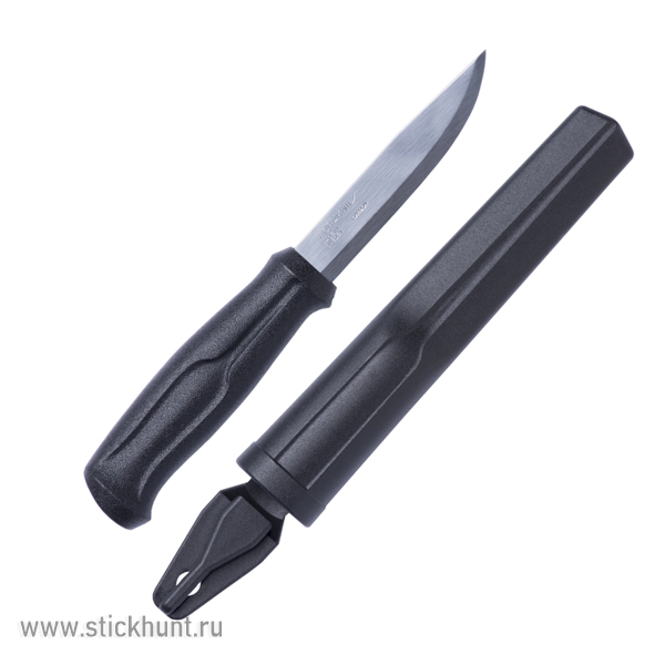 Нож туристический Morakniv Basic 510 (11732) клинок 9.5 см Черный Нож туристический Morakniv Basic 510 (11732) клинок 9.5 см Черный