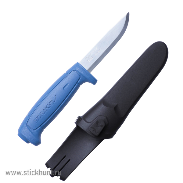 Нож туристический Morakniv Basic 546 (12241) клинок 9 см Синий/Черный Нож туристический Morakniv Basic 546 (12241) клинок 9 см Синий/Черный