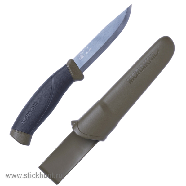 Нож туристический Morakniv Companion (11827) клинок 10 см Темно-зеленый Нож туристический Morakniv Companion (11827) клинок 10 см Темно-зеленый