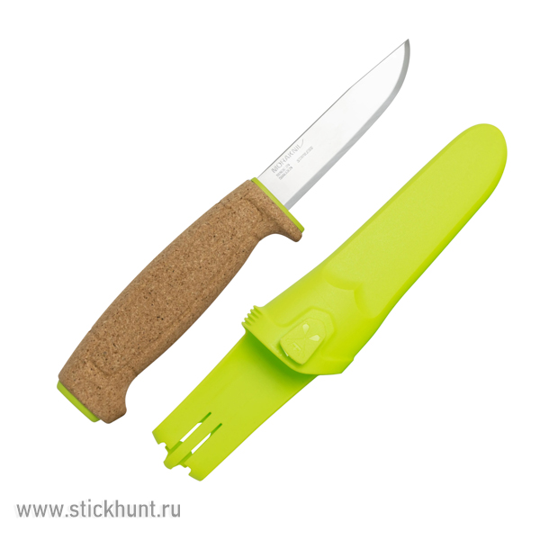 Нож туристический Morakniv Floating Serrated (13686) клинок 10 см Салатовый Нож туристический Morakniv Floating Serrated (13686) клинок 10 см Салатовый