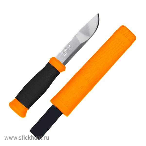 Нож туристический Morakniv Mora 2000 (12057) клинок 11 см Оранжевый Нож туристический Morakniv Mora 2000 (12057) клинок 11 см Оранжевый