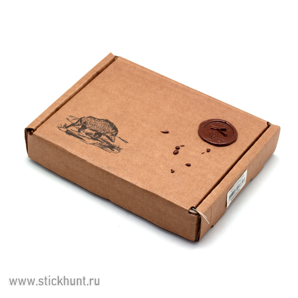 Обложка для охотничьих документов кожаная Кабан Пергама Коричневая Обложка для охотничьих документов кожаная Кабан Пергама Коричневая