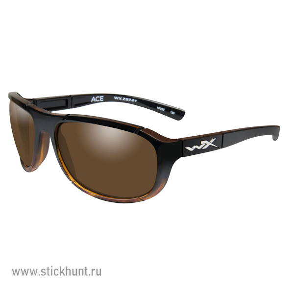 Очки баллистические стрелковые Wiley X Ace ACACE04 Polarized Бронзовые 18% Очки баллистические стрелковые Wiley X Ace ACACE04 Polarized Бронзовые 18%