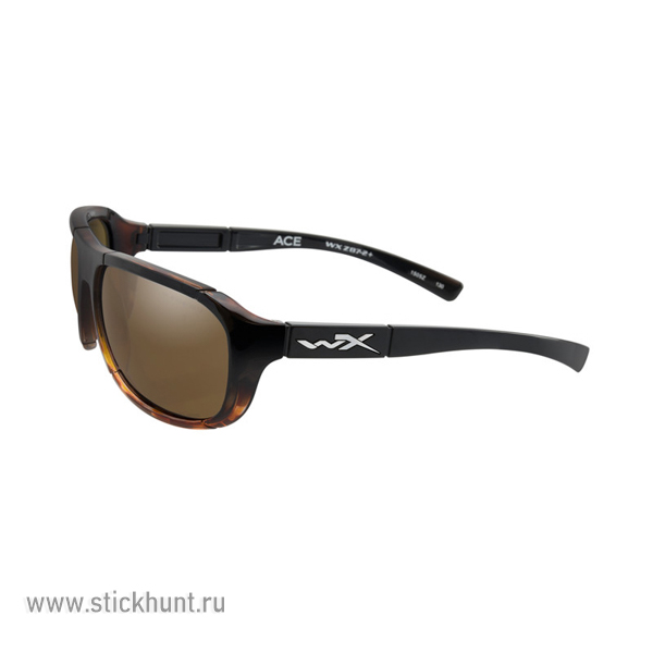 Очки баллистические стрелковые Wiley X Ace ACACE04 Polarized Бронзовые 18% Очки баллистические стрелковые Wiley X Ace ACACE04 Polarized Бронзовые 18%