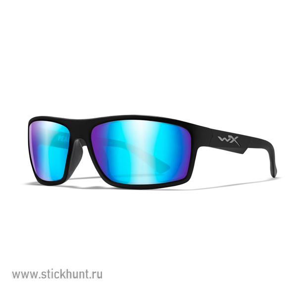 Очки баллистические стрелковые Wiley X Peak ACPEA09 Polarized Зеркально-синие 15% Очки баллистические стрелковые Wiley X Peak ACPEA09 Polarized Зеркально-синие 15%