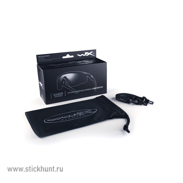 Очки баллистические стрелковые Wiley X Saber Advanced 304 Розовые 50% Очки баллистические стрелковые Wiley X Saber Advanced 304 Розовые 50%