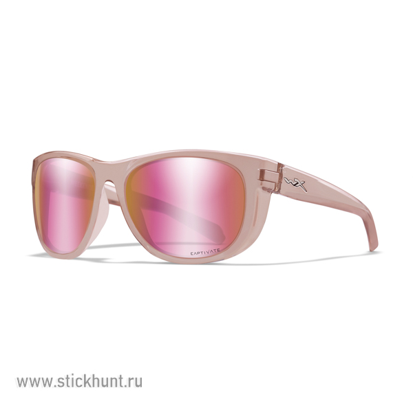 Очки баллистические стрелковые Wiley X Weekender ACWKN10 Polarized Розовые Captivate 15% Очки баллистические стрелковые Wiley X Weekender ACWKN10 Polarized Розовые Captivate 15%