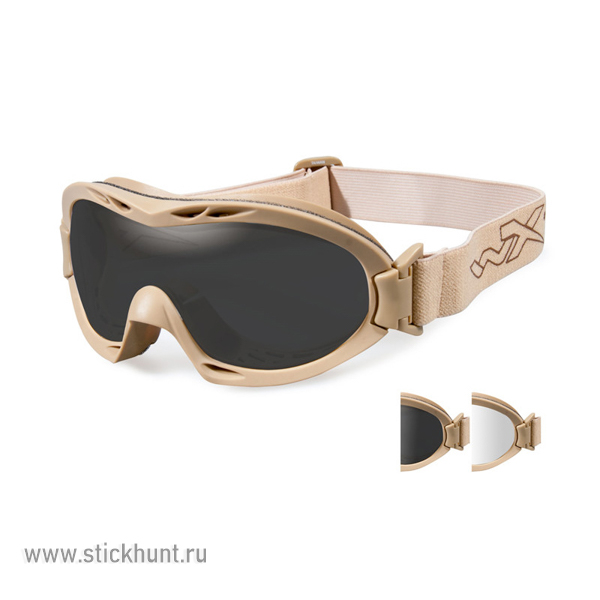 Очки баллистические тактические Wiley X Nerve R-8051T ANTI-FOG Прозрачные 90%|Серые 15% Очки баллистические тактические Wiley X Nerve R-8051T ANTI-FOG Прозрачные 90%|Серые 15%