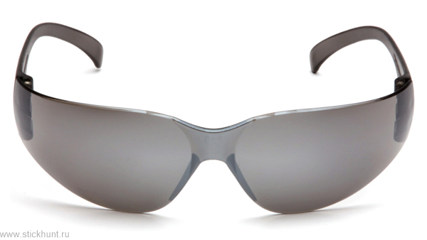 Очки баллистические стрелковые Pyramex Intruder S4170S зеркально-серые 16% фото