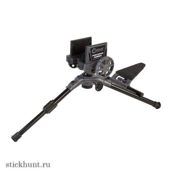 Опора телескопическая Caldwell Precision Turret 821400 для стрельбы 3 ноги 3 колена Черный Опора телескопическая Caldwell Precision Turret 821400 для стрельбы 3 ноги 3 колена Черный