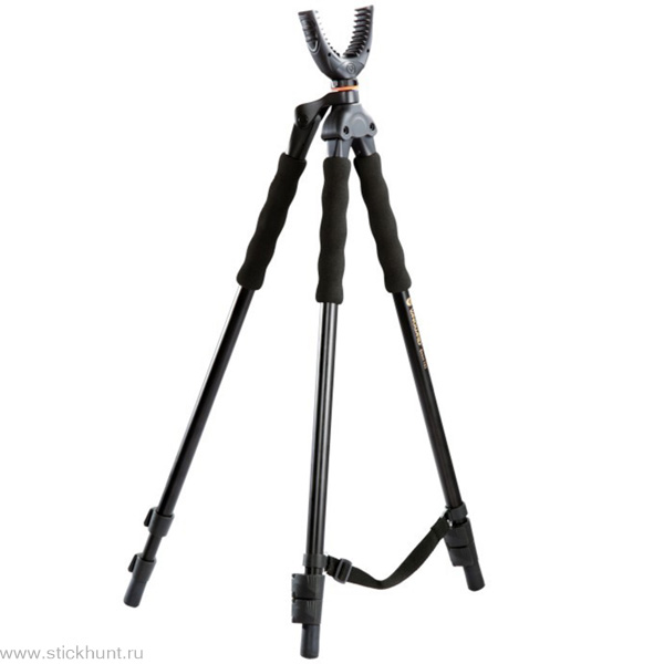 Опора телескопическая для оружия Vanguard Quest T62U 3 ноги 3 колена черный