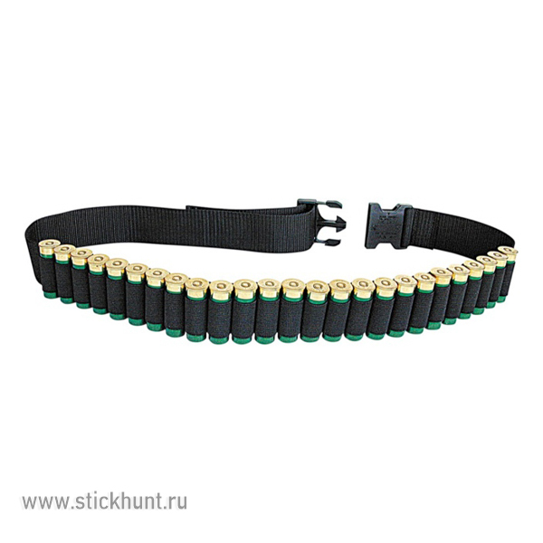 Патронташ поясной Allen 211 открытый на 25 патронов 12,16,20 калибра Черный Патронташ поясной Allen 211 открытый на 25 патронов 12,16,20 калибра Черный