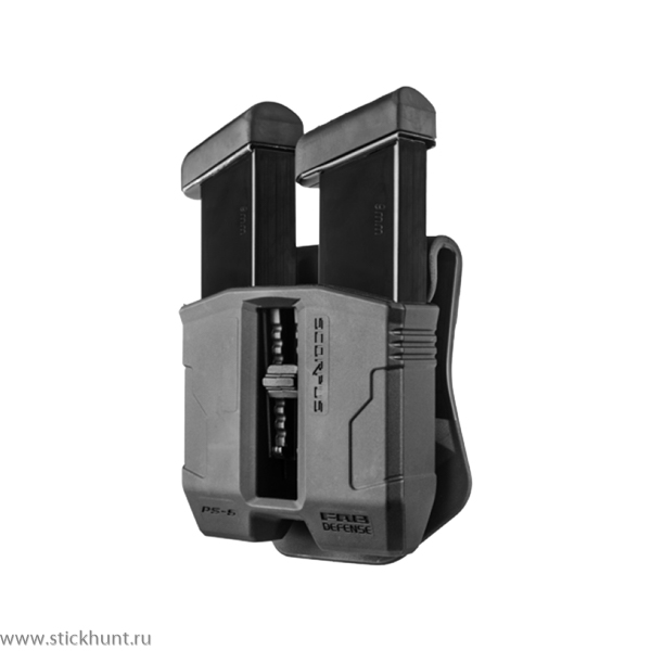 Пенал двойной Fab Defense PS-9 SC-PS9B для 9 мм стальных магазинов черный фото