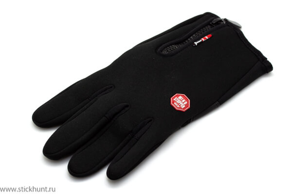 Перчатки охотничьи RusForce Tactical Sport I-Touch из термонеопрена Черный Перчатки охотничьи RusForce Tactical Sport I-Touch из термонеопрена Черный