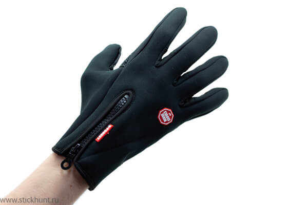 Перчатки охотничьи RusForce Tactical Sport I-Touch из термонеопрена Черный Перчатки охотничьи RusForce Tactical Sport I-Touch из термонеопрена Черный