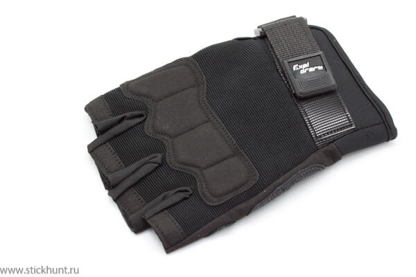 Перчатки тактические Стикхант Explorer укороченные Черный Перчатки тактические Стикхант Explorer укороченные Черный