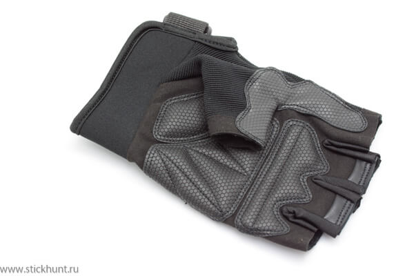 Перчатки тактические Стикхант Explorer укороченные Черный Перчатки тактические Стикхант Explorer укороченные Черный