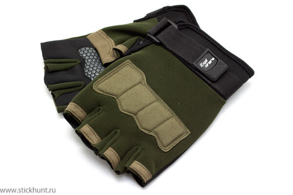 Перчатки тактические Стикхант Explorer укороченные Хаки Перчатки тактические Стикхант Explorer укороченные Хаки
