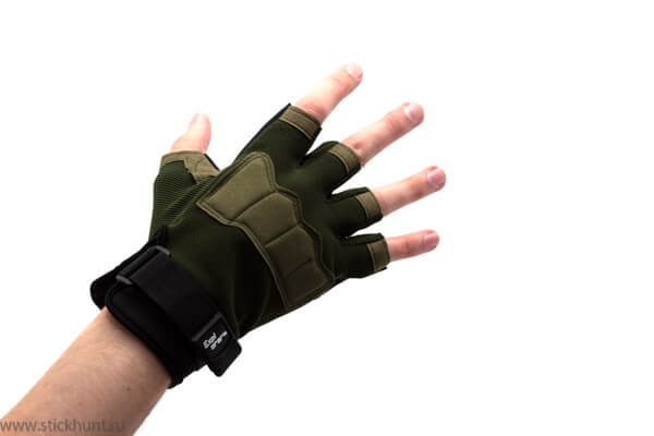 Перчатки тактические Стикхант Explorer укороченные Хаки Перчатки тактические Стикхант Explorer укороченные Хаки