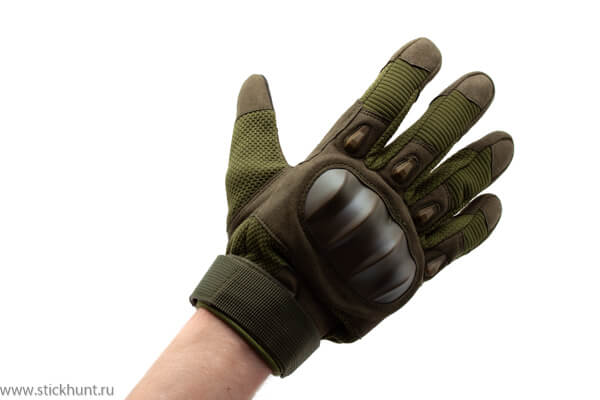 Перчатки тактические Стикхант Sniper прорезиненный кастет I-Touch Хаки Перчатки тактические Стикхант Sniper прорезиненный кастет I-Touch Хаки