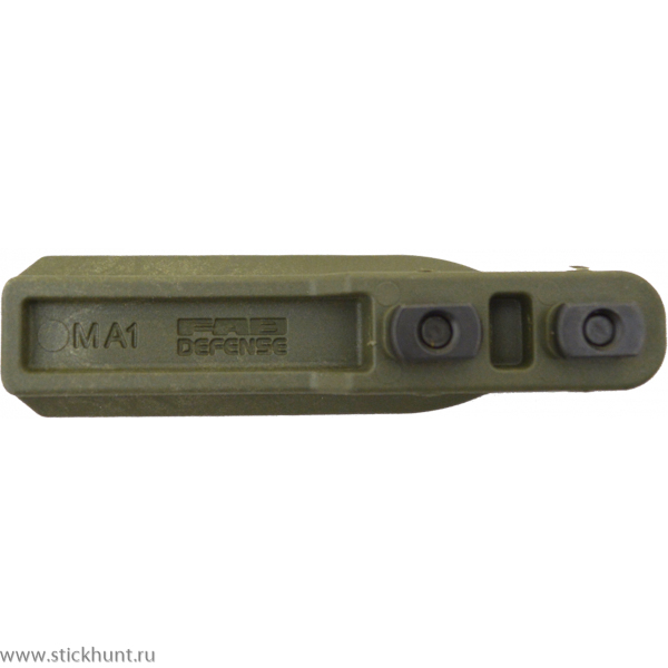Планка Picatinny Fab Defense MA-1 на креления M-LOK на 4 слота Зеленый Планка Picatinny Fab Defense MA-1 на креления M-LOK на 4 слота Зеленый
